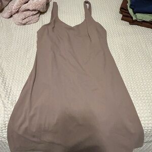 Lululemon Align Dress Size 8 Light Brown/Taupe